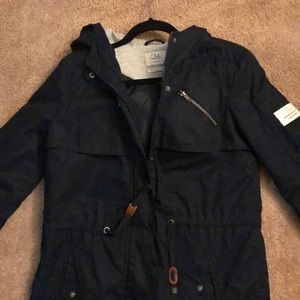 CKH GOODS BLUE HOODED MILITARY JACKET!